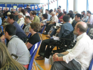 Uno scorcio del pubblico dell'Assemblea Nazionale Uildm.