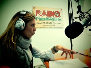 Claudia Delli Ficorelli dei Coreacore Music a Radio FinestrAperta