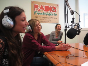 Vicky Catalano e Valeria Sgaramella del Teatro delle Follie a Radio FinestrAperta