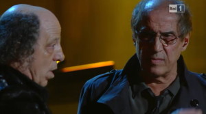 Fio Zanotti e Adriano Celentano