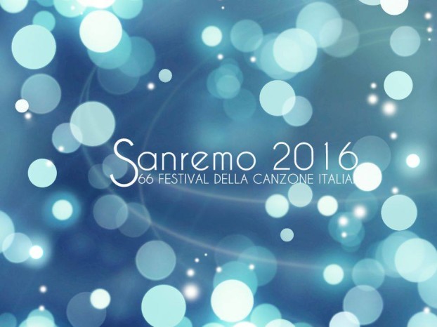 Il logo di Sanremo 2016