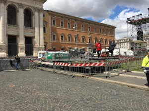 L'area preposta per le persone con disabilità (Foto di FinestrAperta.it)