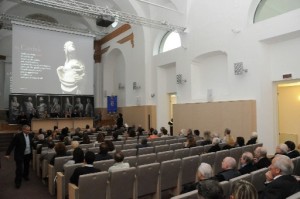 L'interno della Sala Annunciata