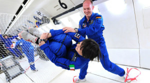 Alcuni astronauti durante l'addestramento avanzato