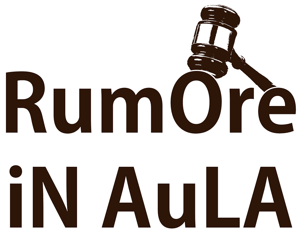 Il logotipo della trasmissione Rumore in Aula