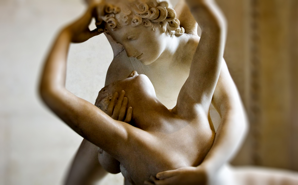 Amore e Psiche visti dallo scultore Canova
