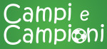 Il logo della trasmissione Campi e Campioni