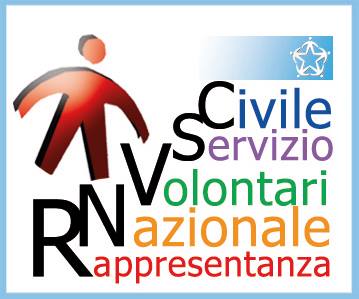 Il logo della Rappresentanza Nazionale Volontari Servizio Civile