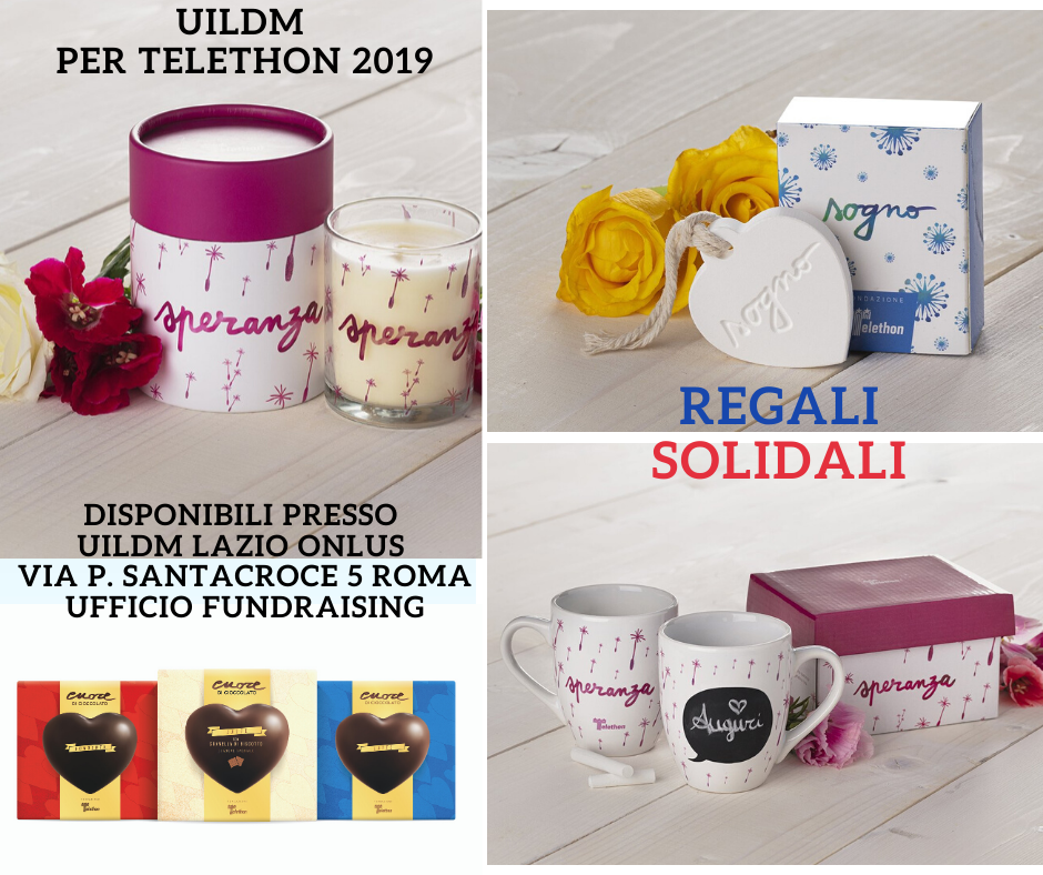 I regali targati Telethon