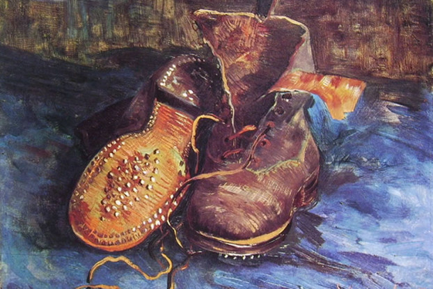 "Un paio di scarpe” (Vincent va Gogh, 1886)