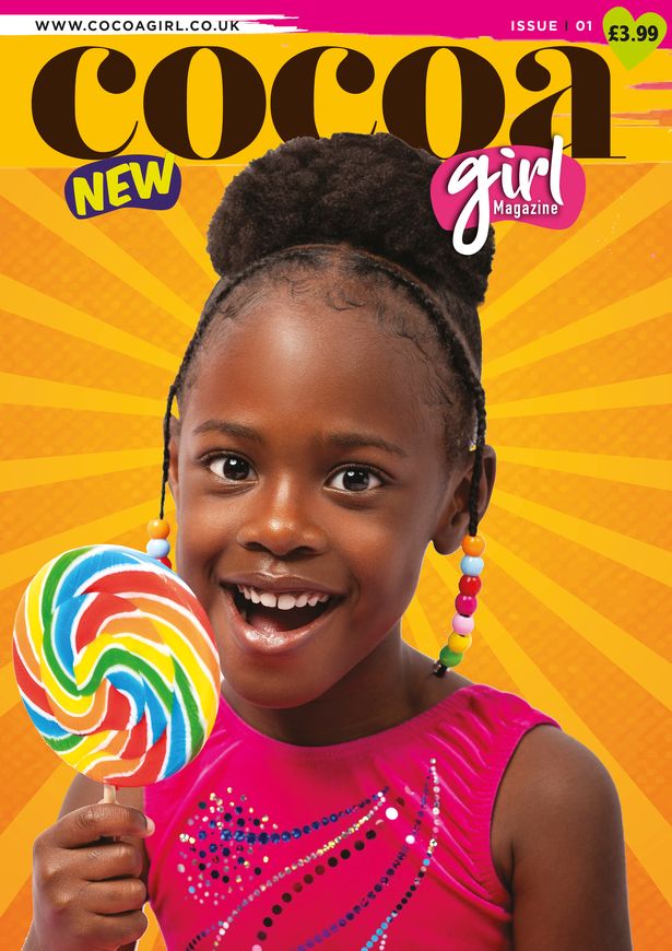Una copertina di Cocoa Girl Magazine