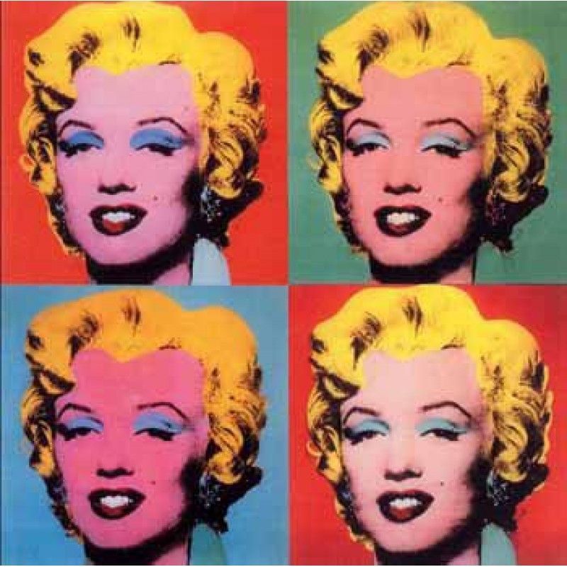 Andy Warhol, The shot Marilyns, 1964