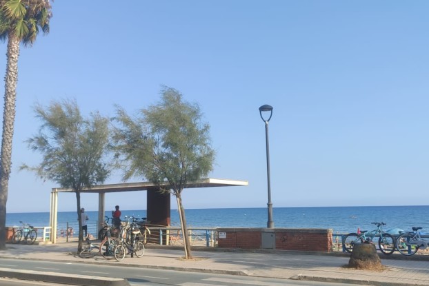 Il lido di Terracina (foto di Angelica Giordano)