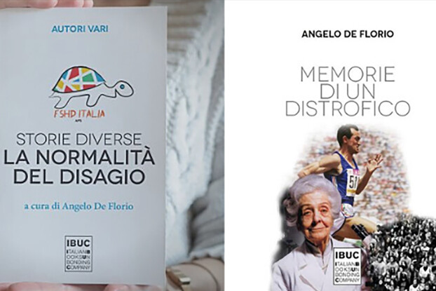 Le copertine dei due libri presentati a cura di FSHD Italia